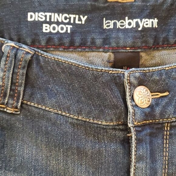 Lane Bryant Blue Distinctly Boot Cut Jeans - Picture 7 of 10